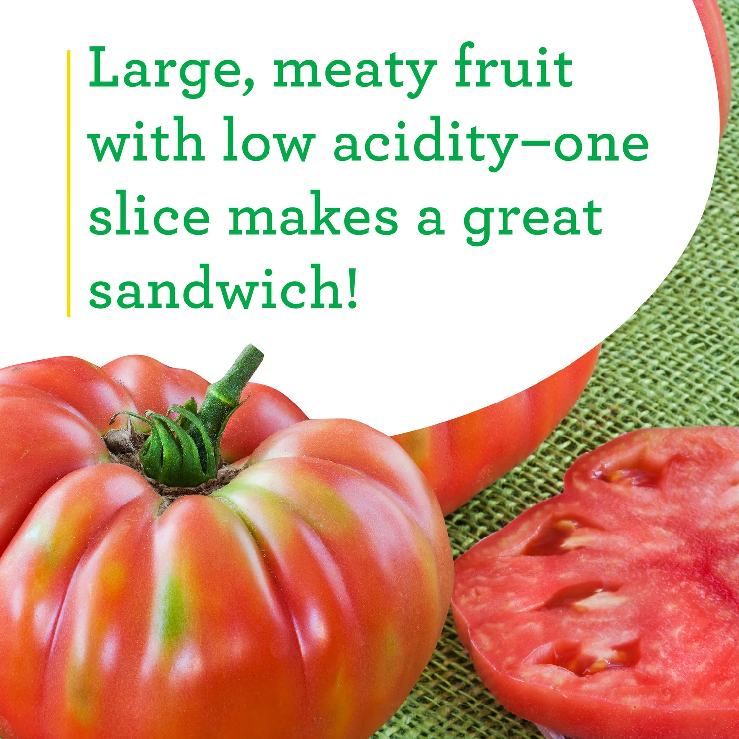 German Queen Heirloom Tomato (2 Pack) - Image 4