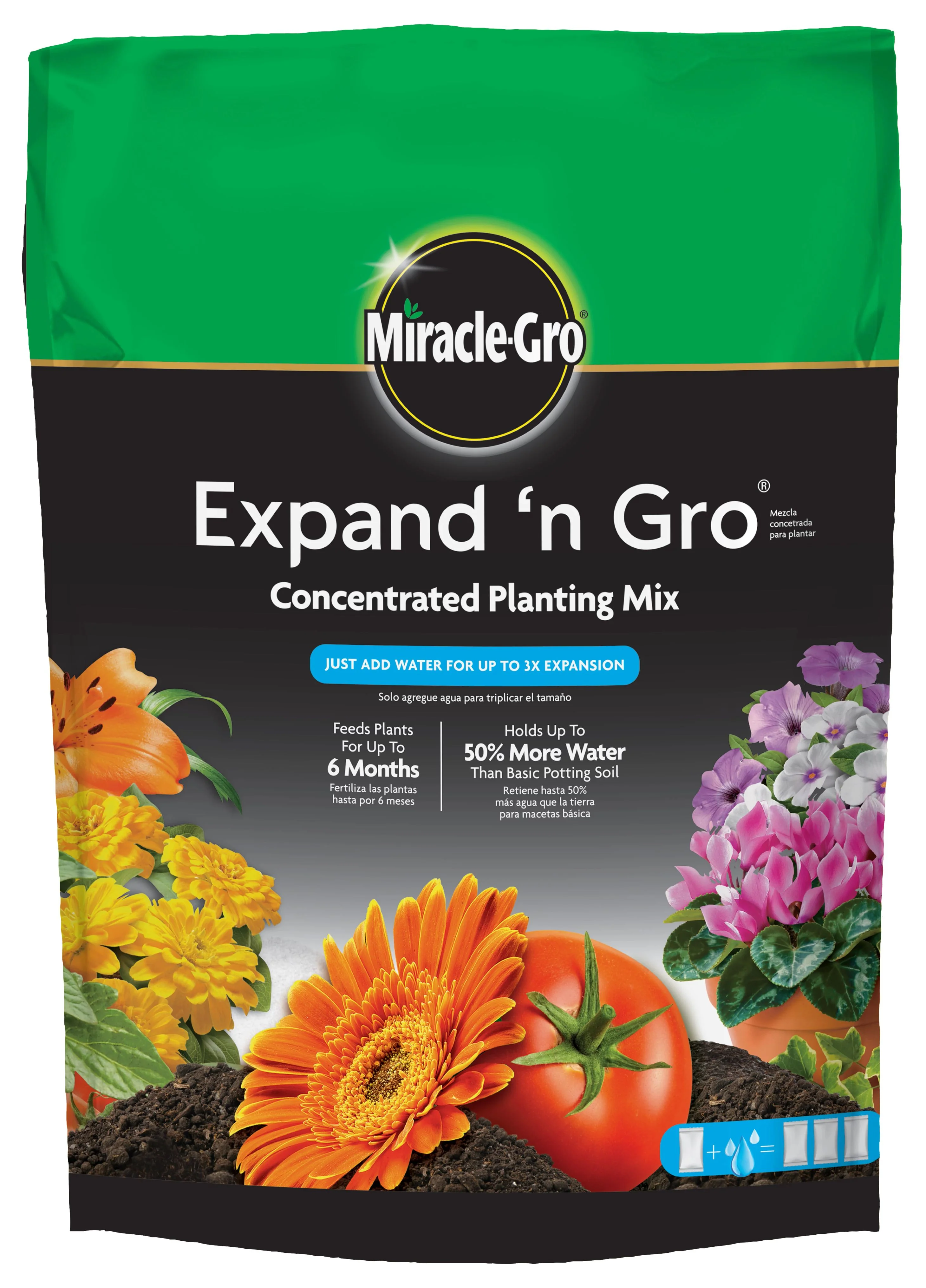 Miracle-Gro® Expand 'n Gro® Concentrated Planting Mix 0.67CF - Image 9